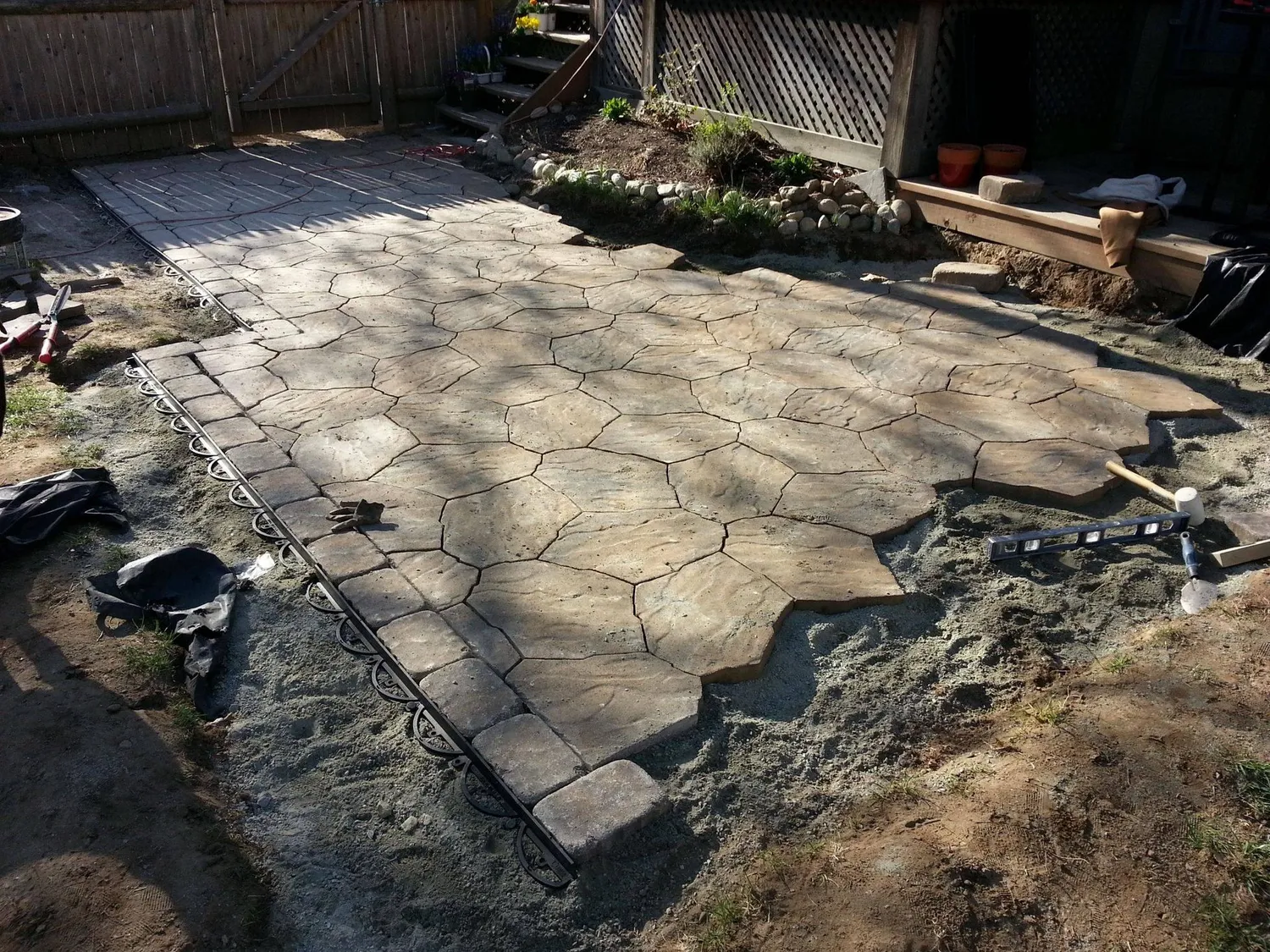 Natural Stone Paving Finish